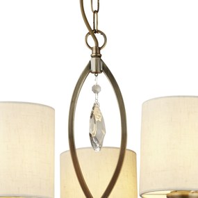 Candelabru elegant design clasic Alberto 5L 1605-5AB SRT