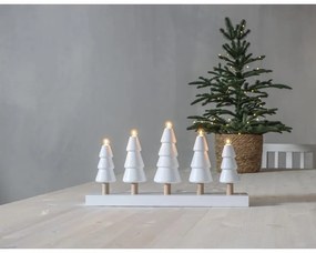 Decorațiune luminoasă de Crăciun albă Skog – Star Trading