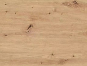 OFERTA Masa extensibila de dining GASTON 100(135)X100 cm, decor stejar artisan calitate a II-a