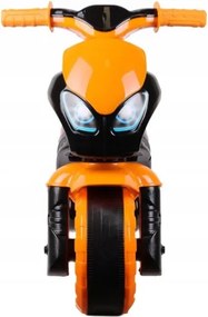 Motocicletă fără pedale portocalie/neagră