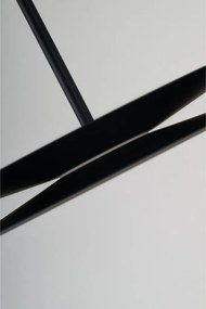 Lustra. Pendul LED negru DISC 35