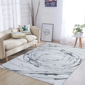 Covor Modern Living , Dormitor Dreptunghiular Elif F353A Gri (Alege dimensiunea: 100 x 200)