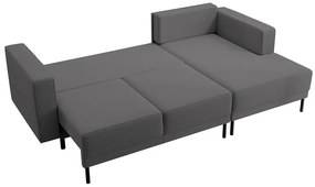 Colțar Rodriguez mini (D) (gri negru + negru). 1099544