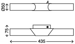 Briloner 2125-022 - Iluminat oglindă SPLASH 2xE14/40W/230V
