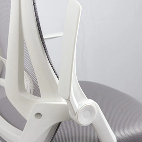 Scaun de birou pentru copii din mesh OFF 433 gri