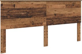 vidaXL Tăblie cap cu headboard Lemn Vechi 200 cm Lemn compozit