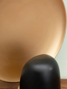 Lampa de masa, aurie, din metal, Goldie