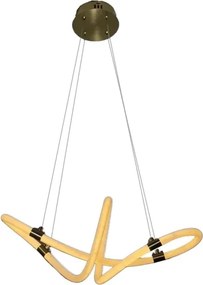 Lustră LED dimabilă pe cablu LED/25W/230V 3000-6500K + telecomandă