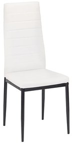 Set de sufragerie Nash 4+1 alb-negru