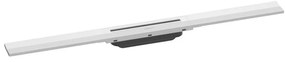 Capac pentru rigola de dus Hansgrohe RainDrain Flex 80 cm alb mat ajustabila