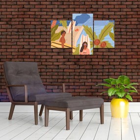 Tablou - Bucură-te de viață (90x60 cm)