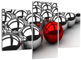 Tablou cu bile lucioase (90x60 cm)