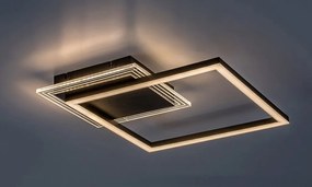 Plafoniera LED design geometric Ottavia 37,5x17cm