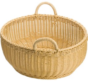 Coș rotund cu două mânere Westmark 42 x 19 cm ,bej