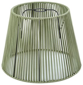 Abajur de exterior cu frânghie verde IP54 40/28/30