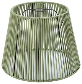 Abajur de exterior cu frânghie verde IP54 40/28/30