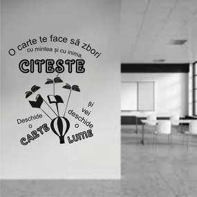 Sticker perete O carte, o lume