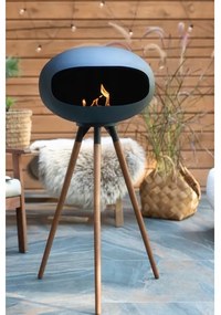 Șemineu pe bioetanol TOKIO 45 x 100 cm, 2 kW, negru