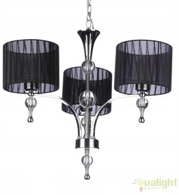 Candelabru design elegant Impress 3 Black