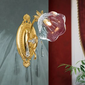 Aplica de perete design clasic LA BOHEME, auriu