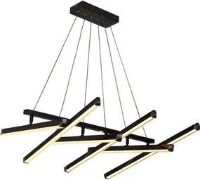 Lustră LED dimabilă aplicată LED/90W/230V 3000-6500K + telecomandă