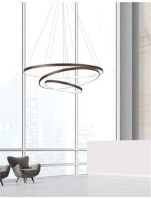 Lustra moderna suspendata, diametru 80cm, LED Ferrol NVL-6265004