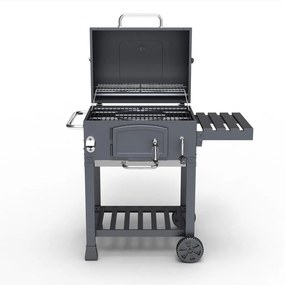 Grătar multifuncțional BBQ Avenberg GENIUS+grătar din fontă+plită+piatră pentru pizza