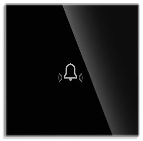 Buton Sonerie cu Touch, cu Revenire, din Sticla LUXION