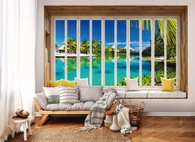 Fototapet - Geam din Havai (152,5x104 cm)