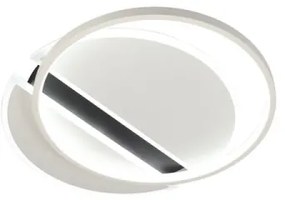 Plafonieră LED dimabilă LED/80W/230V 3000-6500K alb/negru + telecomandă