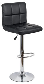 Scaune de bar modern rotativ ABS 191 negru