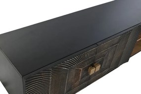 Comoda TV din lemn de mango si metal " Mandala "