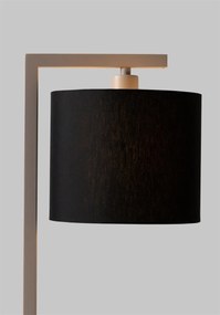 Veioza Boston metal sand abajur negru