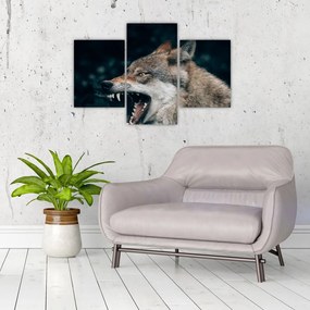 Tablou cu lup (90x60 cm)