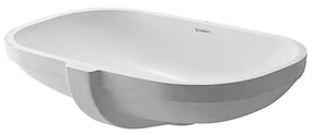 Duravit D-Code lavoar 49.5x29 cm dreptunghiular sub blat alb 0338490000