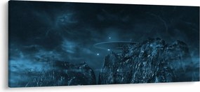 Tablou - Misiune extraterestră (120x50 cm)