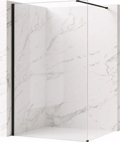 Paravan de dus Rea Flexi Transparent / Black 140