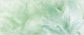 Tablou - Floare verde (120x50 cm)