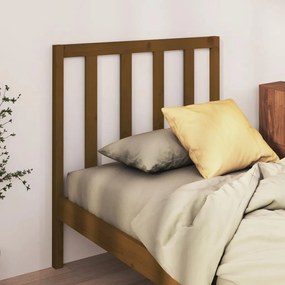 817678 vidaXL Tăblie de pat, maro miere, 106x4x100 cm, lemn masiv de pin