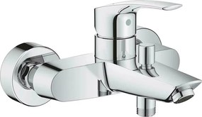 Baterie cada - dus Grohe Eurosmart New crom monocomanda