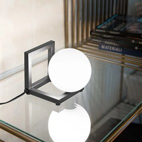 Lampa de masa design minimalist Angolo tl1 negru