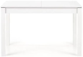 Masă de sufragerie extensibilă 118-158 cm Mauric (alb) (pentru 4 6 persoane). 1047997