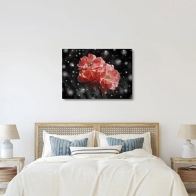 Tabloucu floare roz (70x50 cm)