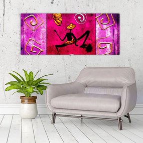 Tablou picturii istorice pe perete (120x50 cm)