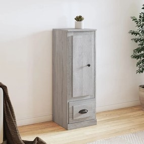 vidaXL Dulap înalt, gri sonoma, 36x35,5x103,5 cm, lemn compozit