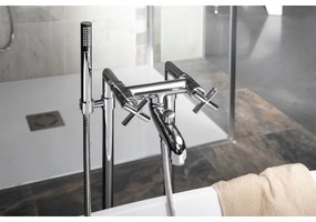 Sapho - Baterie pentru cadă AXIA crom lucios