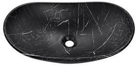 COMAD UN-LENA-MB2 - Lavoar pe blat LENA 61,5x36 cm ceramică/negru mat