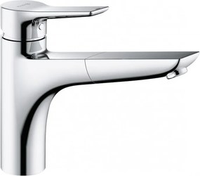 Baterie bucatarie cu dus extractibil Kludi Mix monocomanda crom maner plin