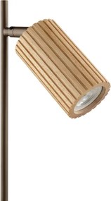 Brilliant - Lampă de masă LAKEWOOD 1xGU10/10W/230V maro