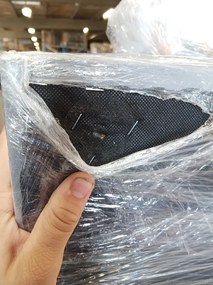 PROMO Coltar extensibil in U SILVIANO 300x140 cm, gri + 2 perne GRATUIT II. calitate